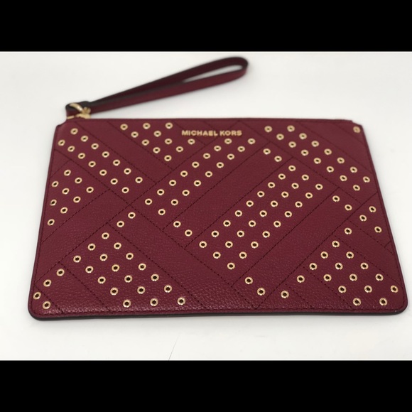 Michael kors jet set travel XL zip clutch wristlet - Picture 6 of 7